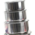 thumbnail image 7 of WeiLaiKeQi 5 Pieces Stainless Steel Soup Pots Professional Cooking Tools Food Container B, 7 of 7
