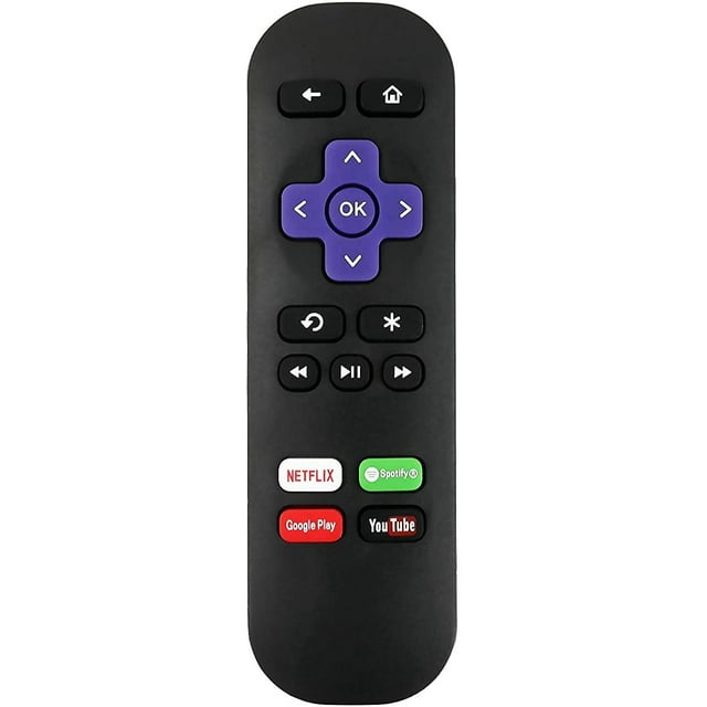 Control remoto compatible con Roku 1, Roku 2, Roku 3, Roku 4