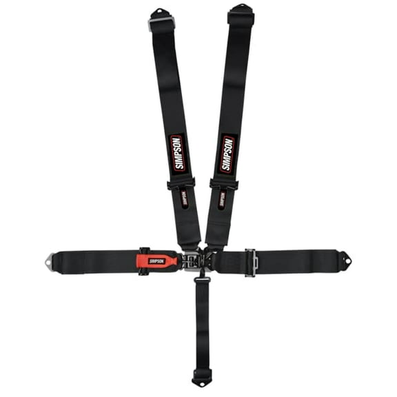 Simpson Race 29063BKH1X L&l-x 55 Lap Bi 5pt Pd Hn Blk