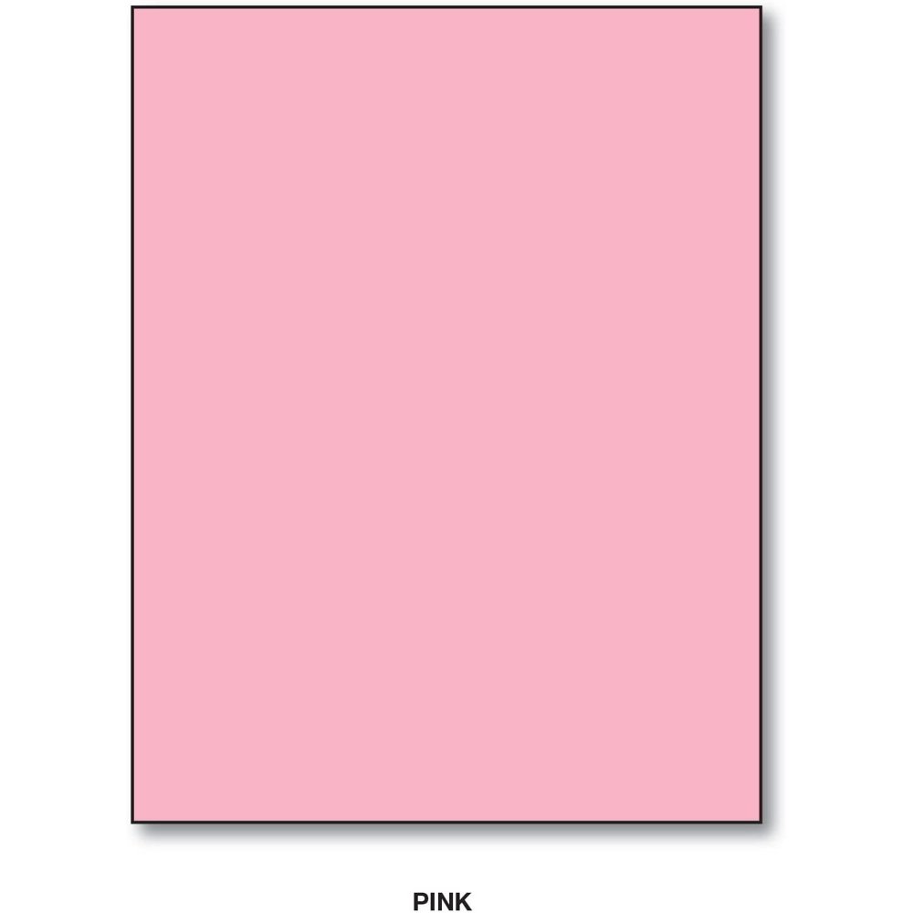 Pink 8.5 X 11 Inches Bright Color Paper,100 Sheets Per Pack Walmart