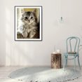thumbnail image 1 of Cuadros Decorativos DIY Full Round Drill Diamond Painting Animal Mosaic Rhinestone Art Ndcxsfigh Nuevos Originales, 1 of 9
