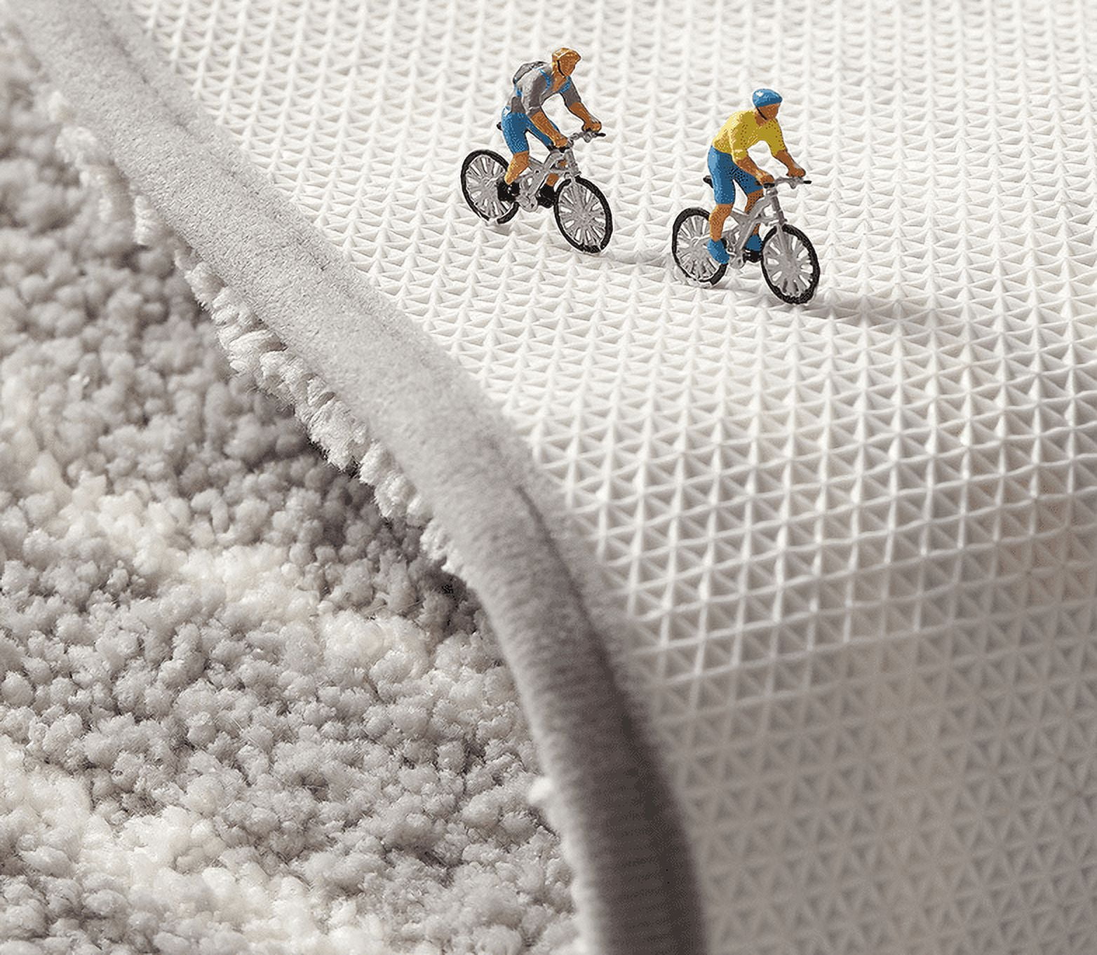 NAMZI Luxury Bathroom Rug Mat, Extra Soft and Absorbent Microfiber Bath Rugs, Non-Slip Plush Shaggy Bath Carpet, Machine Wash Dry, Bath Mats for Bathroom Floor,Diamond - Blue