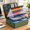 Green-15.1" x 11.2" x 4.3",Colorful, variant on 5200℉ Document Box With 25 Pockets Accordion File Folder
