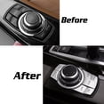 thumbnail image 5 of Xotic Tech 5X Interior Multi-Media Button Cover Decor For BMW 2 3 4 5 6 X5 X6 i3 Z4 M Series, 5 of 5