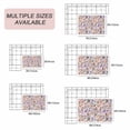 thumbnail image 6 of Watercolor Floral Outdoor Rug 4x6 Ft, Non Slip Washable Area Rug, Spring Flowers Plants Modern Rustic Patio Rugs Carpet Runner, Large Floor Mat for Indoor/Outdoor Deck Porch Camping, 6 of 8