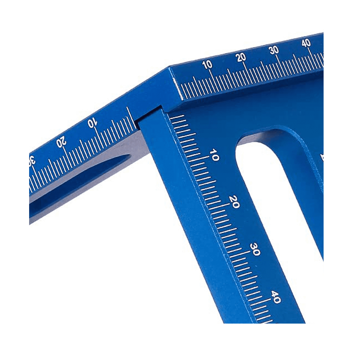 300/500MM 90 Degree Square Woodworking Angle Ruler Stamping Scale Turning  Ruler Aluminum Alloy Square Turning Ruler Woodworking Tools 