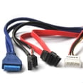 thumbnail image 4 of Hub USB 3.0 Multi-Fonction eSATA SATA Port Lecteur de Carte Interne PC Media Panneau avant Audio pour SD MS CF TF M2 MMC Cartes Mémoire, 4 of 8