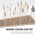 thumbnail image 5 of BESTOYARD Craft Painting Clip Alligator Clamp Multi Lightweight Wood and Metal 20Pcs, 5 of 7