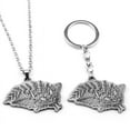 thumbnail image 2 of Llavero personalizado, collar, pin de cohete, insignia, regalo ideal, 2 of 6