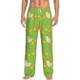 thumbnail image 2 of Lsque Funny Chicken Print Men's Pajama Pants, Lounge Pant - Comfortable Home Wear,Elastic Waistband, Stylish Design-X-Large, 2 of 9