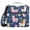 Cute Alpacas Hearts Stars, variant on 3 Ring Zipper Binder with Shoulder Strap Waterproof Trapper Keeper 2 Inch D-Ring 500 Sheets Capacity Chalk Paint Flowers