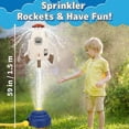 thumbnail image 4 of Sprinkler for Kids | Kids Sprinkler Outdoor Water Toys for Yard | Outdoor Water Play Rocket Launcher Toys for Toddlers 1-3 | Summer Backyard | Rocket Launcher for Kids 3 4 5 6 7 8 9 10 11 12, 4 of 10