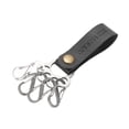 thumbnail image 3 of Llavero para exteriores,Organizador de llaves de fácil acceso con clip para llavero,Accesorios universales para llaveros de cuero PU,Diseño de garra de gato para hombre y mujer en acero, 3 of 8