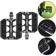 thumbnail image 2 of Universal TypeC Rechargeable LED Bicycle Bearing Pedals Luminous Bike Accessory, 2 of 12
