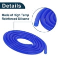 thumbnail image 4 of Unique Bargains Silicone Vacuum Tubing Hose 130PSI Max Pressure High Temperature Automotive Vacuum Line Blue 1 Pcs 5Ft 1/16" 2mm ID 3mm Thickness, 4 of 6