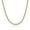 Gold Plated, variant on Sterling Silver 5mm Ice Barrel Chain - Italian Made Necklace - Hypoallergenic and Comfortable Link Chain - Unique Jewelry Gift - Unisex Necklace for Women and Men-7