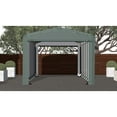 thumbnail image 2 of Sheltertube Wind And Snow-Load Rated Garage, 12X27X10 Green, 2 of 12
