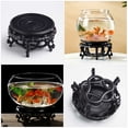 thumbnail image 2 of Shisuyan Fish Tank Stand Goldfish Tank Base Resin Storage Home Decorators Tabletop Display 1Pack, 2 of 8