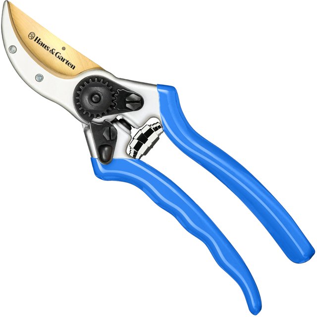 Tijeras de podar Haus & Garten ClassicPRO de 22 cm con titanio y corte bypass