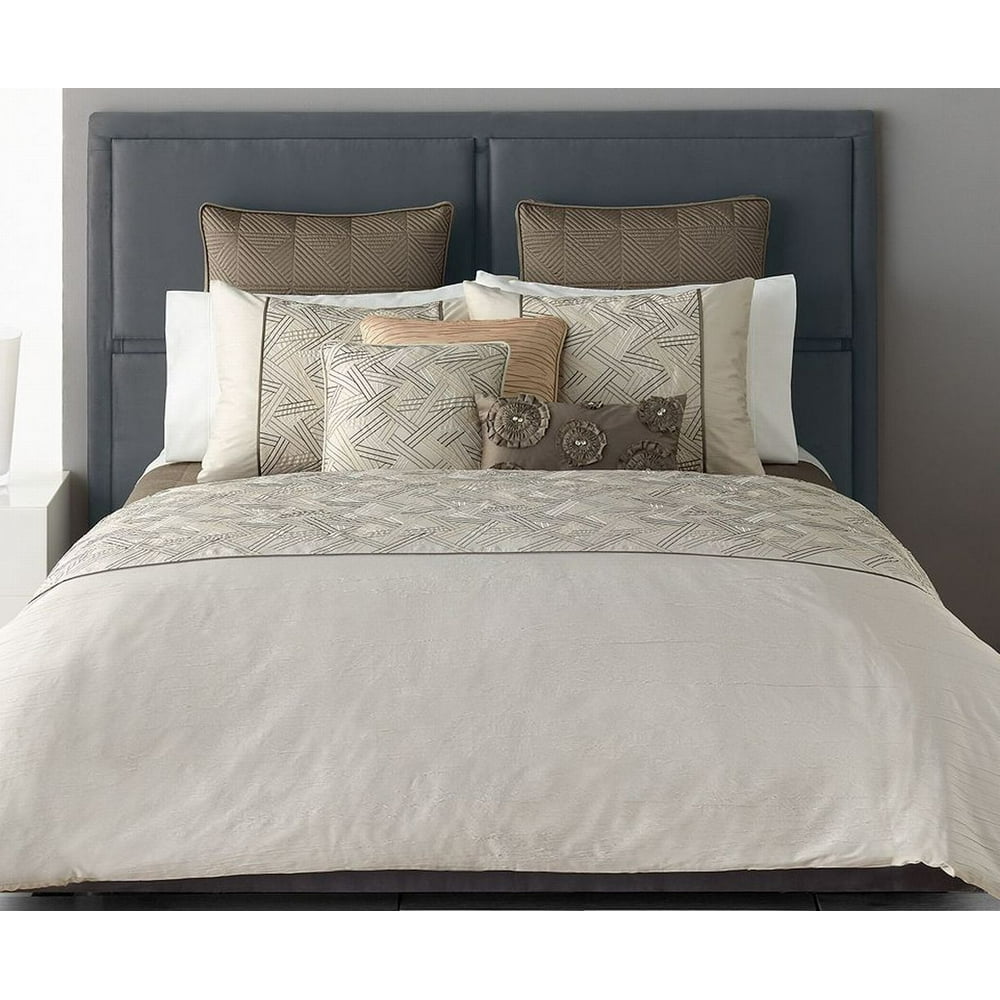Simply Vera Wang Infinity Queen Bed Comforter Set with Shams & Bedskirt