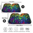 thumbnail image 3 of Balery Pride Rainbow Print Car Windshield Sun Shade,Windshield Sunshade for Car Pickup Truck SUV Accessories-Small, 3 of 7