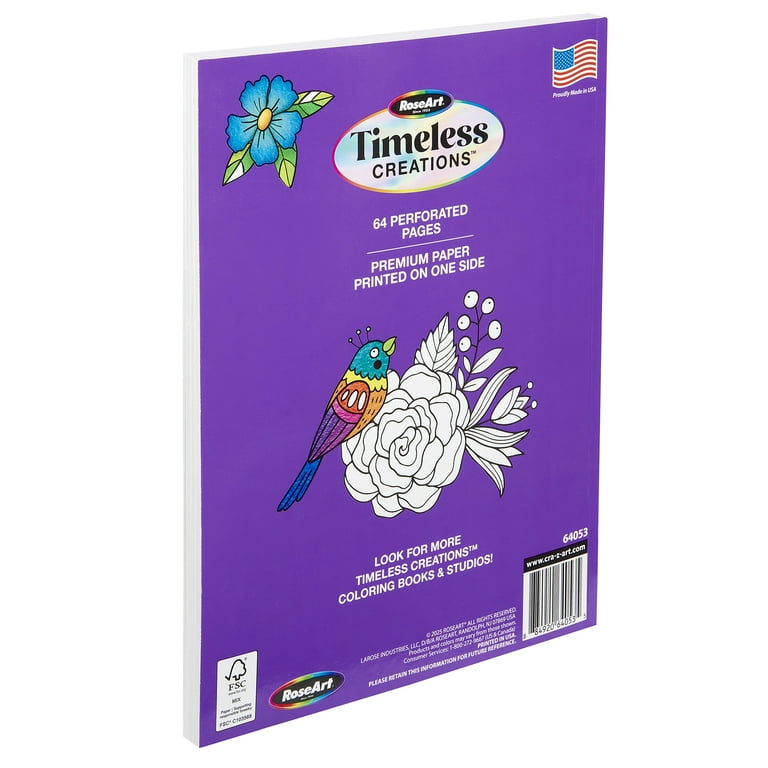 Cra-Z-Art: Timeless Creations, Words of Wonder New Adult Coloring