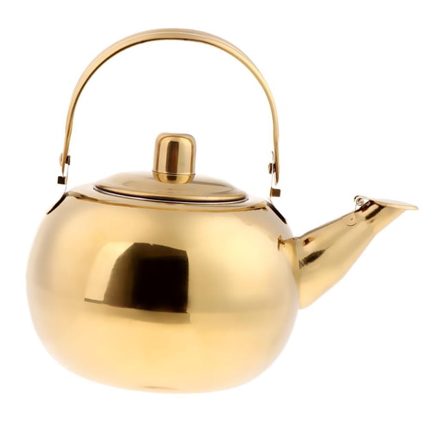 Eigraketly Outdoor Camping Stainless Steel Tea Kettle Pot Coffee Kits de desorden para acampar