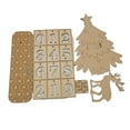 thumbnail image 3 of Winter Snowman Days til Christmas Wooden Advent Calendar Set, 3 of 7