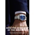 thumbnail image 5 of Mens Watches Stainless Steel Waterproof Analog Quartz Watch for Men with Date  Fashion Wristwatch, 5 of 5
