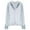 Gray, variant on Zip up Hoodies Women Long Sleeve Sunscreen UPF50+ New Solid Color Casual Up to 65% off!