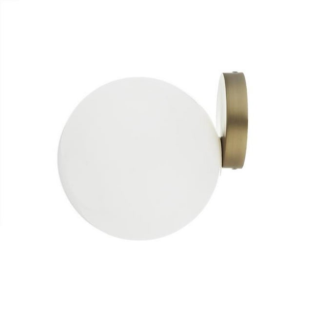 Control Brands LM563WBRSWHT Lampe Murale Bryn&44; Laiton Plus Blanc