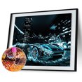 thumbnail image 1 of Cuadros Decorativos 5D bricolaje diamante pintura velocidad coche cruz puntada bordado pedrería kits JShteea Nuevos Originales, 1 of 7