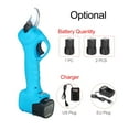 thumbnail image 3 of Portable Cordless Electric Pruning Shears Rechargeable Battery Powered Tree Branch Pruner Garden Clippers 25mm Cutting Diameter, 3 of 7
