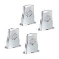 thumbnail image 1 of Unique Bargains Acoustic Guitar Humidifier Guitar Instrument Sound Hole Humidifier with Box Silver 4 Pack, 1 of 5