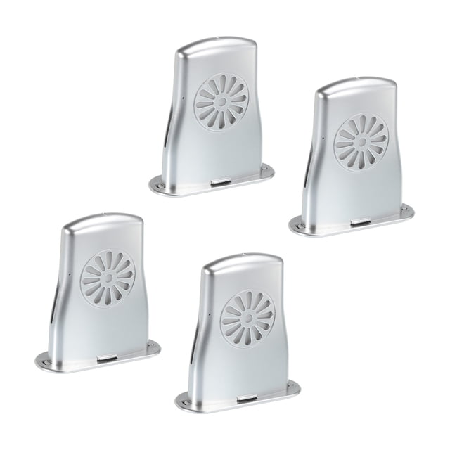Unique Bargains Acoustic Guitar Humidifier Guitar Instrument Sound Hole Humidifier with Box Silver 4 Pack