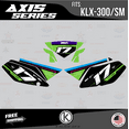 thumbnail image 3 of Kalair GFX Graphics Kit for Kawasaki KLX300SM (2021+) Axis Series, 3 of 5