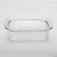 thumbnail image 3 of Unique Bargains 1 Pc Waterproof Soap Holder Ripple Style Clear Soap Holder for Bathroom 5.51"x4.13"x1.65", 3 of 6