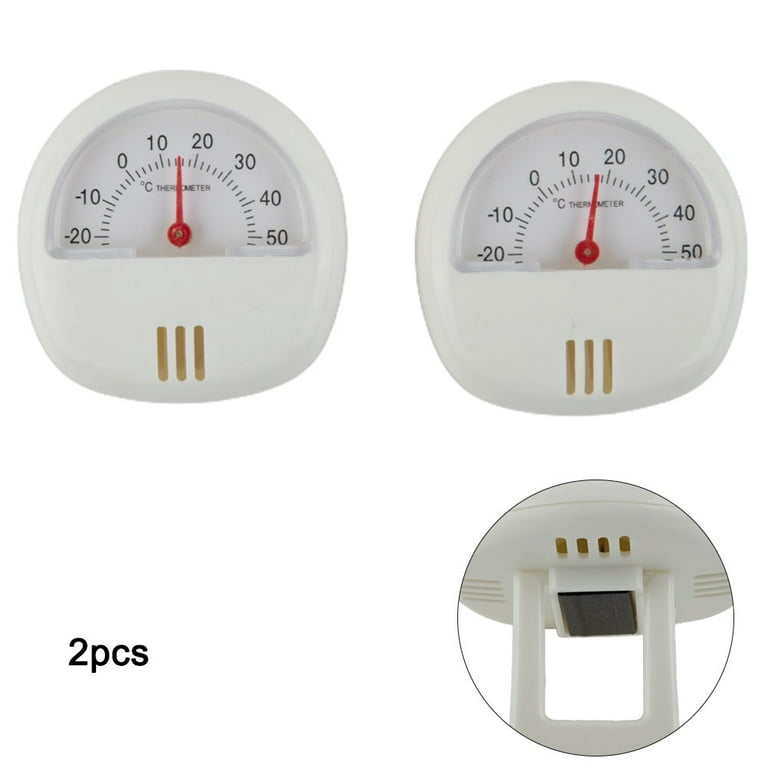2pcs Magnetic Digital Refrigerator Freezer Thermometer Fridge