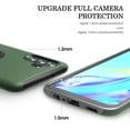 thumbnail image 3 of Galaxy A13 5G Case, Samsung Galaxy A13 5G Case with HD Screen Protector, [Military Grade] Shockproof Protection Case with 360° Magnetic Ring Holder Kickstand Case for Samsung A13 5G, Green, 3 of 16