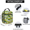 thumbnail image 6 of Keroppi Lunch Bag Insulated Lunch Box With Compartments Waterproof Reusable Tote Bag For Work Hiking Travel One Size, 6 of 8