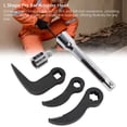 thumbnail image 4 of Half Shaft Removal Tool, Pry Bar Adapter Head Multi Purpose Sawtooth Design with Extension Bar for Disassembly, 4 of 7