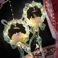 thumbnail image 4 of Lubelski Handmade DIY Chinese Lantern with Ribbon Mid-Autumn Festival Colorful Luminous Rabbit Lantern Hanging Pendant, 4 of 8