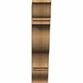 thumbnail image 2 of Ekena Millwork 6"W x 28"D x 28"H Funston Traditional Rough Sawn Bracket, Western Red Cedar, 2 of 13