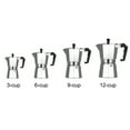 thumbnail image 3 of 9-Cup Aluminum Espresso Percolator Coffee Stovetop Maker Mocha Pot for, 3 of 8