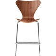 thumbnail image 2 of Fine Mod Imports Jays Counter Stool, Walnut, 2 of 5