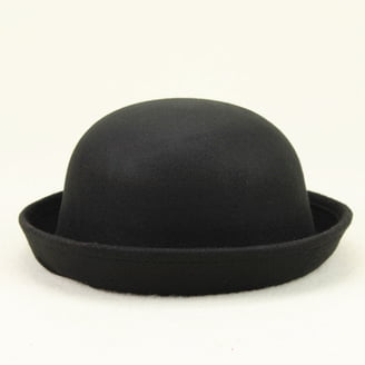 NAZISHW Vintage Felt Cloche Hat Billycock Fashion Bowler  display picture 2