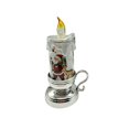 thumbnail image 2 of Snowman Christmas Flameless Flickering LED Candles - Button Batteries Operated - Warm LED Light Pillar Candles Light Table Indoor Home Decoration, 2 of 6