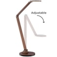 thumbnail image 5 of Possini Euro Design Magnum Modern Desk Lamp 36" Tall French Bronze Brown Metal LED Adjustable for Bedroom Living Room Bedside Nightstand Office House, 5 of 9