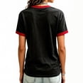 thumbnail image 3 of ZCNKMX Women's Never Forget 911 Memorial T Shirt We Will Never Forget 9/11 Tee American Flag Patriotic Crewneck Shirt Black XL, 3 of 8