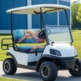 thumbnail image 5 of Pzuqiu Golf Cart Bench Seat Covers Breathable Polyester, Compatible with Outdoor Outdoor Sports, for 2 Person Seats Golf Carts Ezgo, Turtle Pattern, 5 of 9